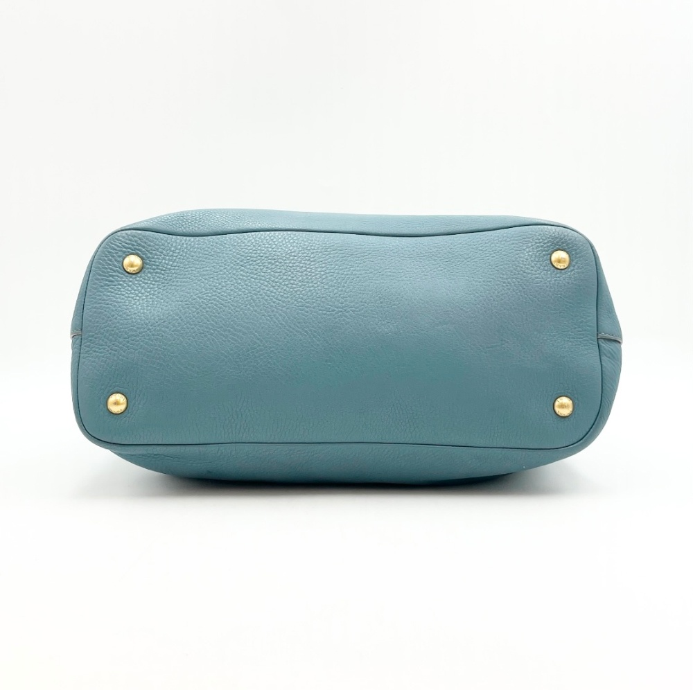 Prada Sky Blue Two Way Bag - 6