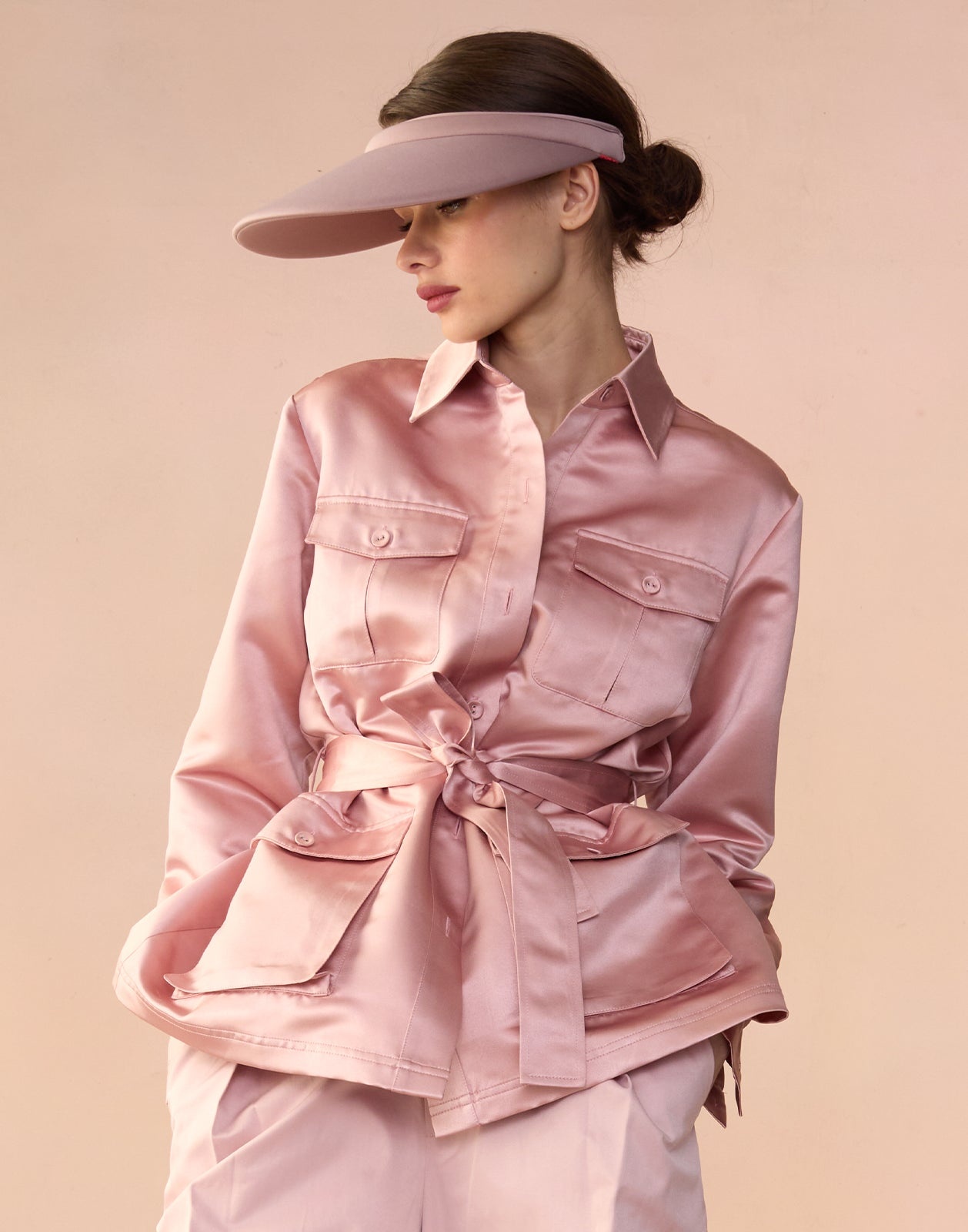 Satin Safari Jacket - 2