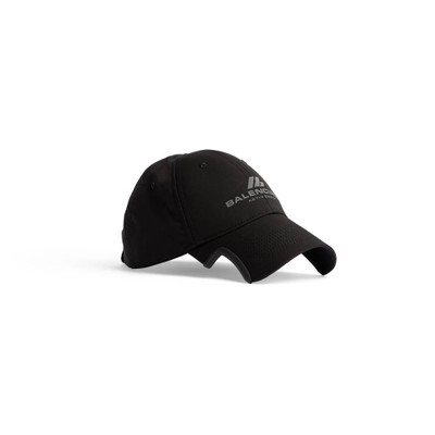 BALENCIAGA Activewear Cap in Black outlook