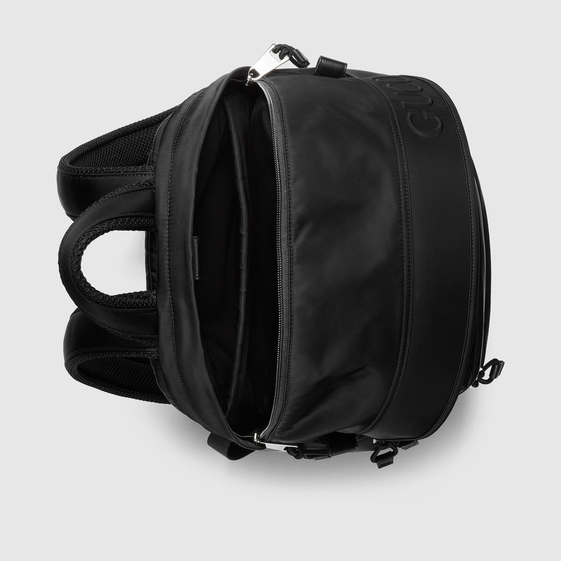 Medium backpack with Gucci logo 8