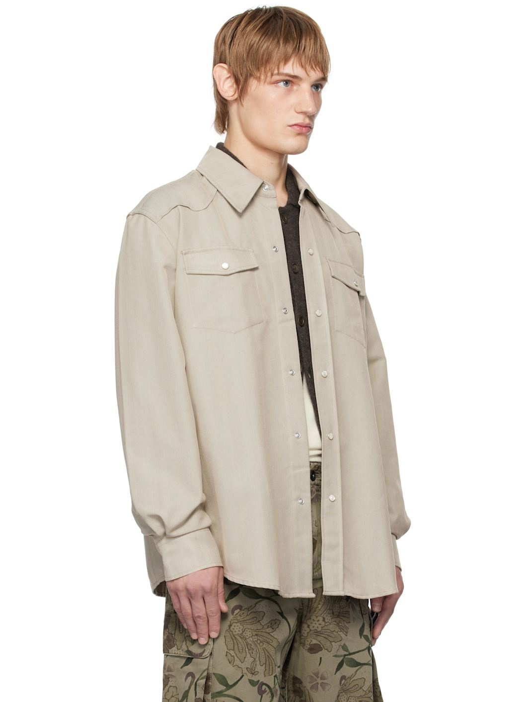 Beige Frontier Shirt - 2