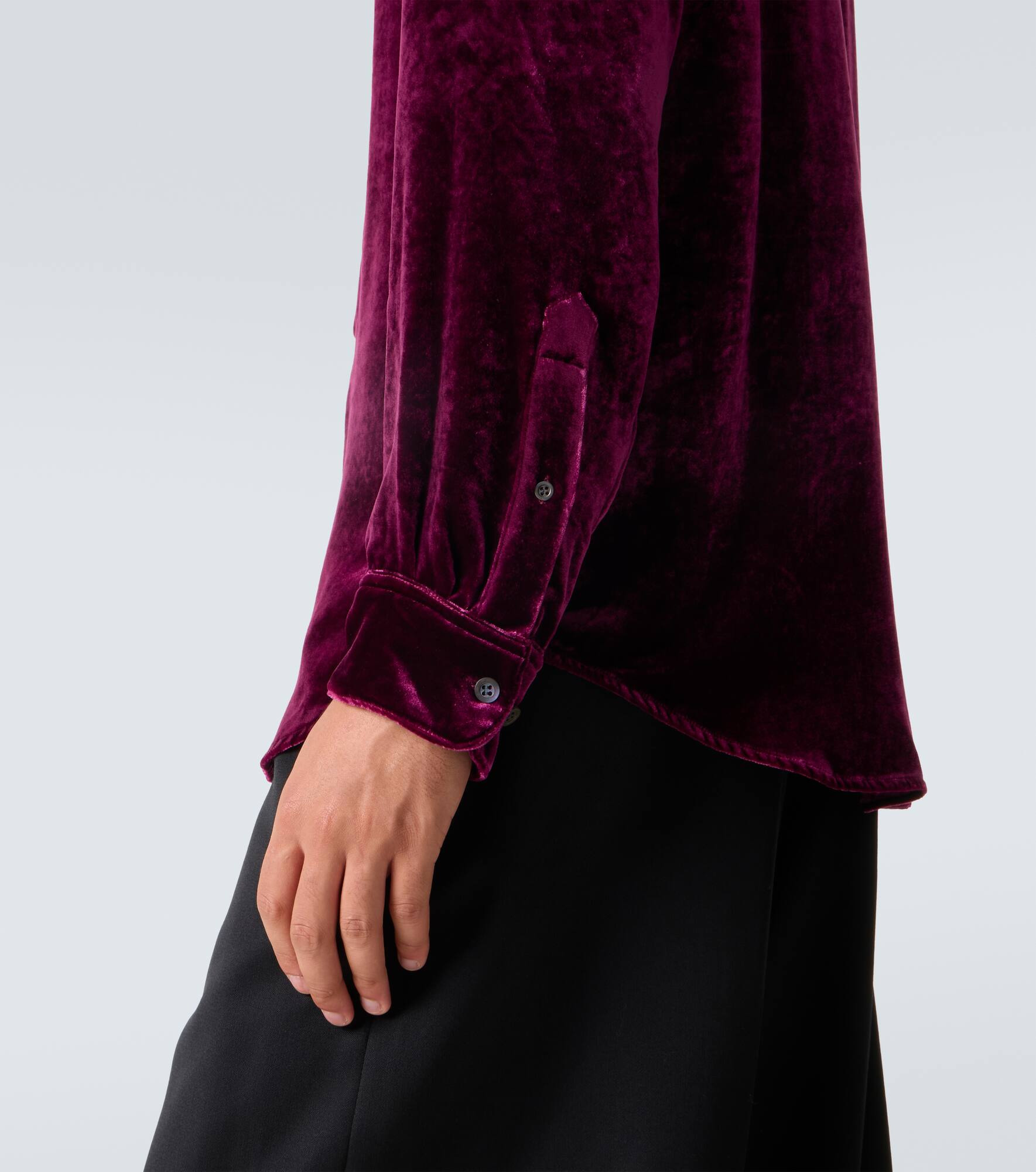 Velvet shirt - 6