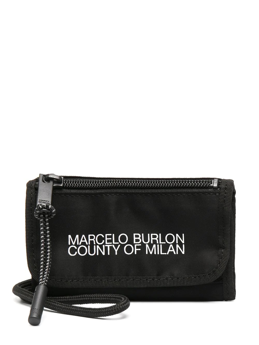 logo-print neck-strap pouch - 1