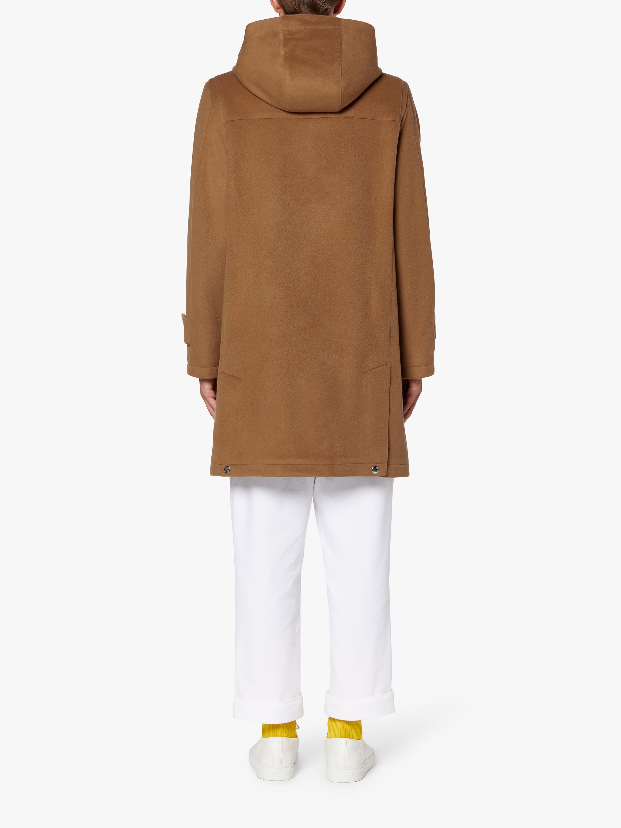 RAVENNA BEIGE WOOL & CASHMERE DUFFLE COAT | GMF-305 - 2