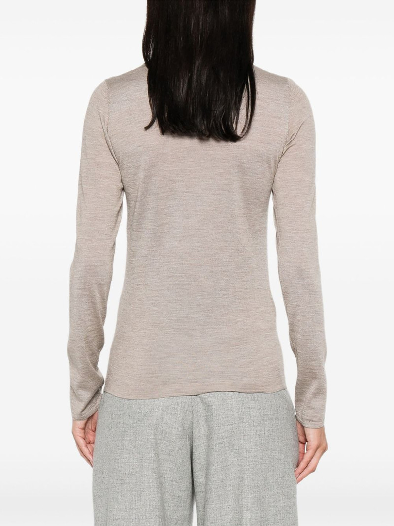 long-sleeve round-neck sweater 4