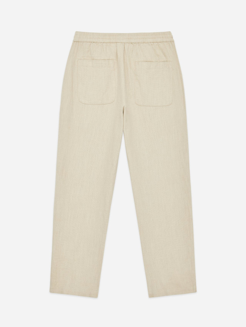 3sixteen Easy Pant - Alabaster Cotton/Linen outlook