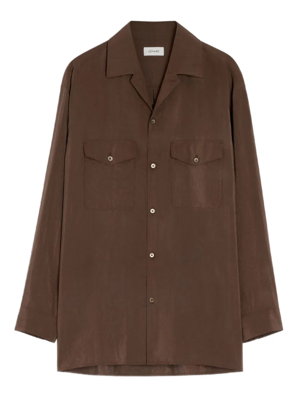 LEMAIRE - Men Convertible Collar Shirt - 5