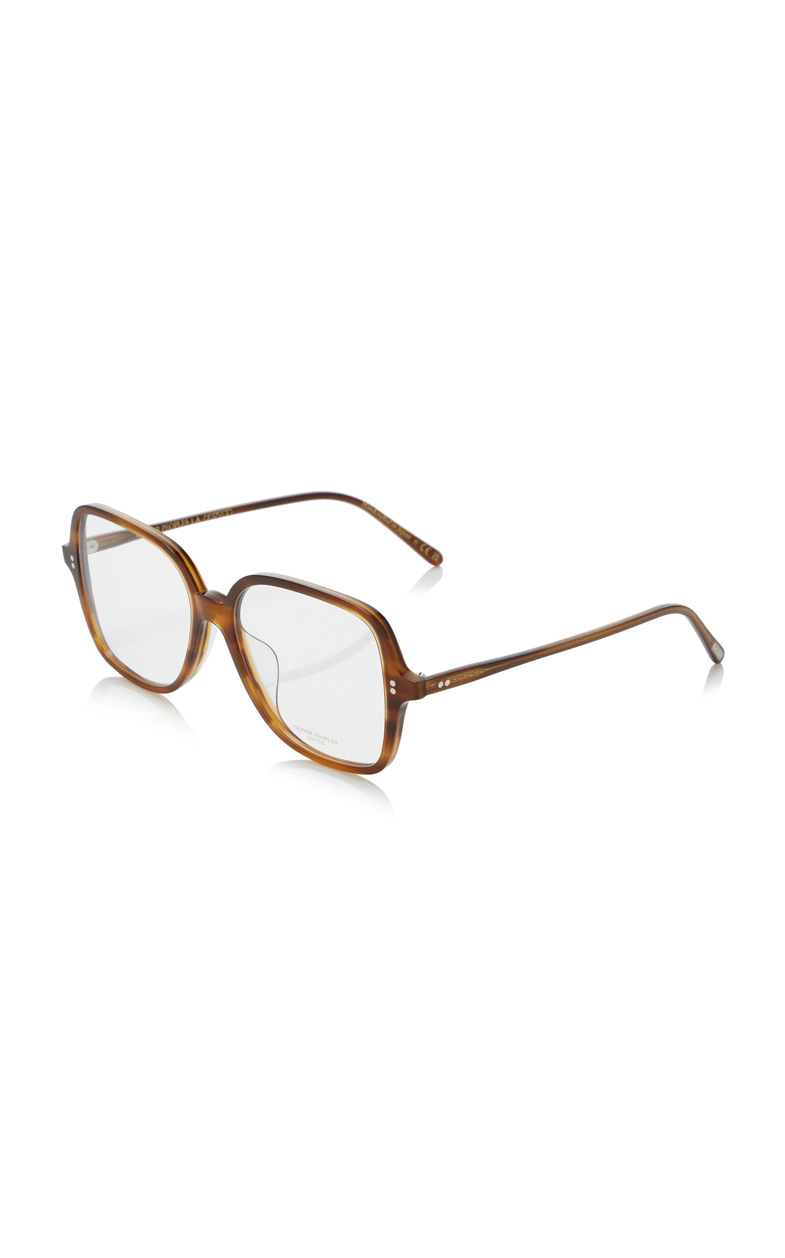 Cordina Square-Frame Acetate Glasses brown - 3