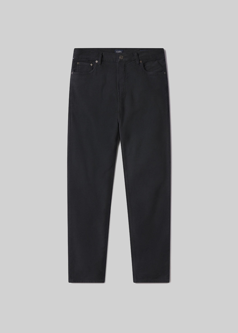 Adler Slim French Terry In Charred Cedar 1