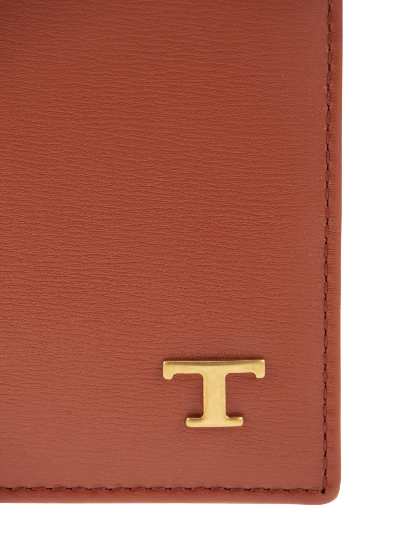 Tod's Men Leather Wallet With Logo - 5
