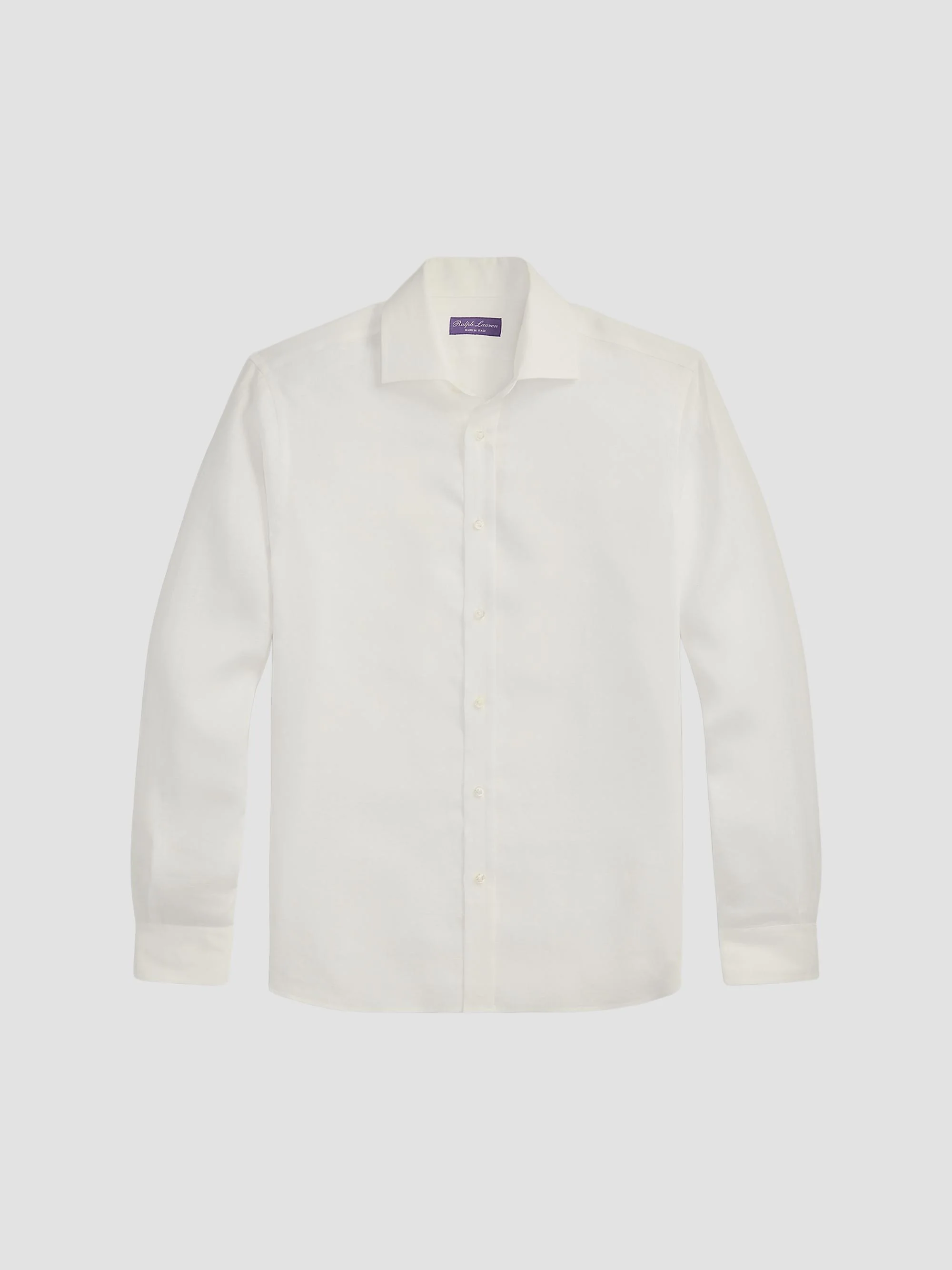 Men's Linen Shirt - Optic White - 1