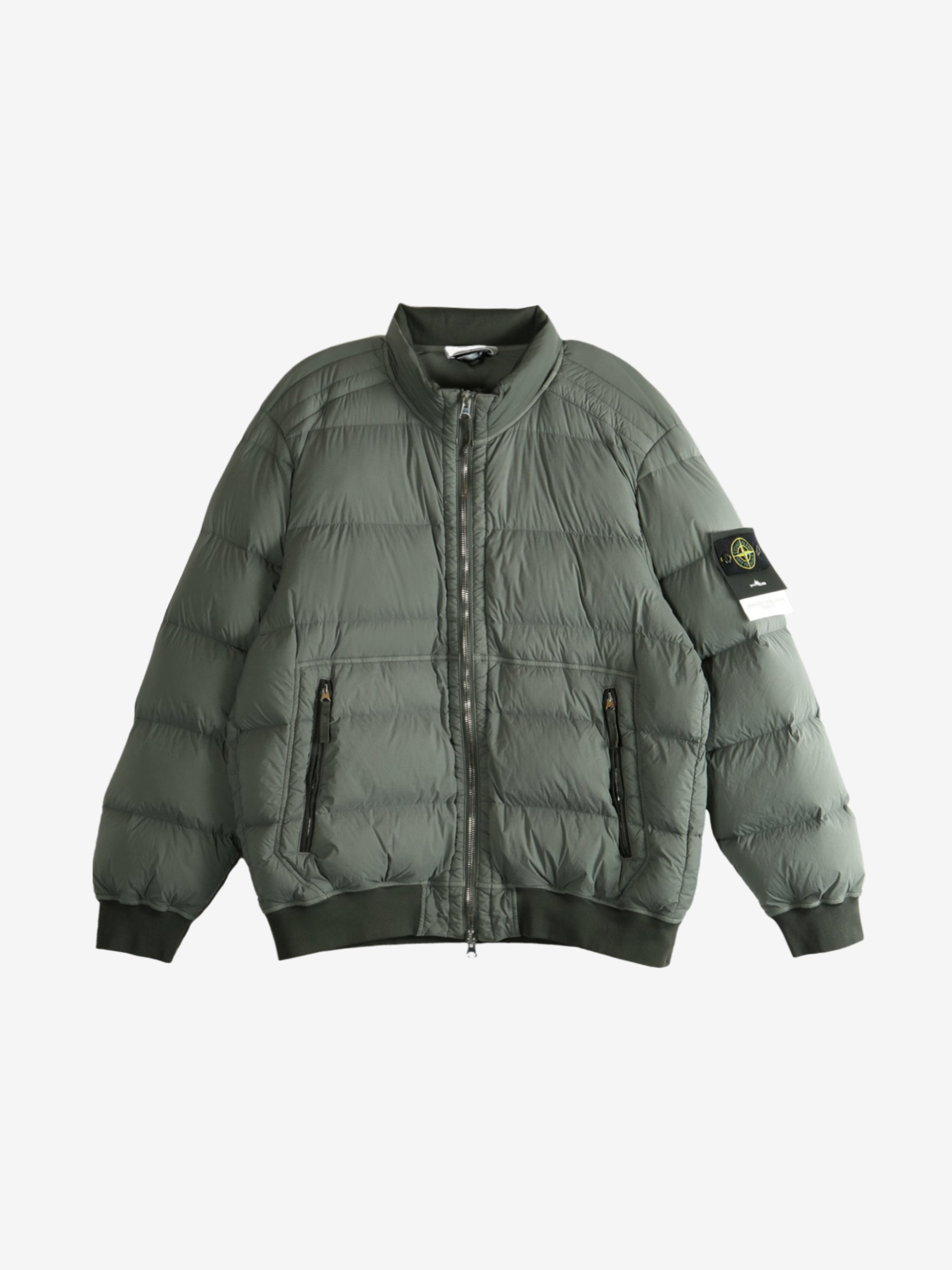 STONE ISLAND - Men Urban Puffer Bomber Jacket - 4