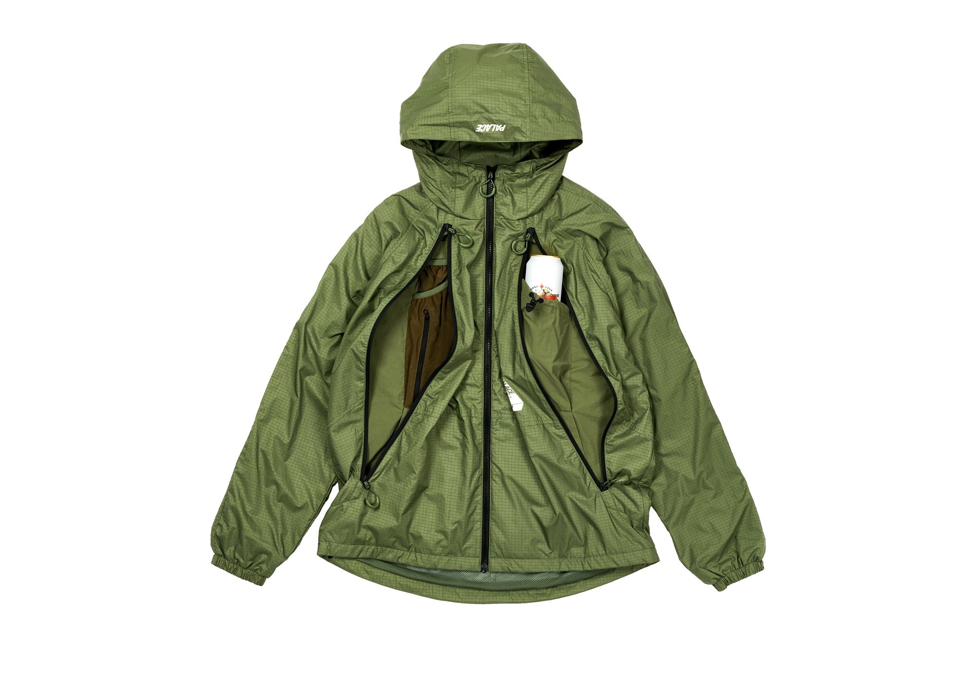 ZIP-IT SHELL JACKET OLIVE - 3