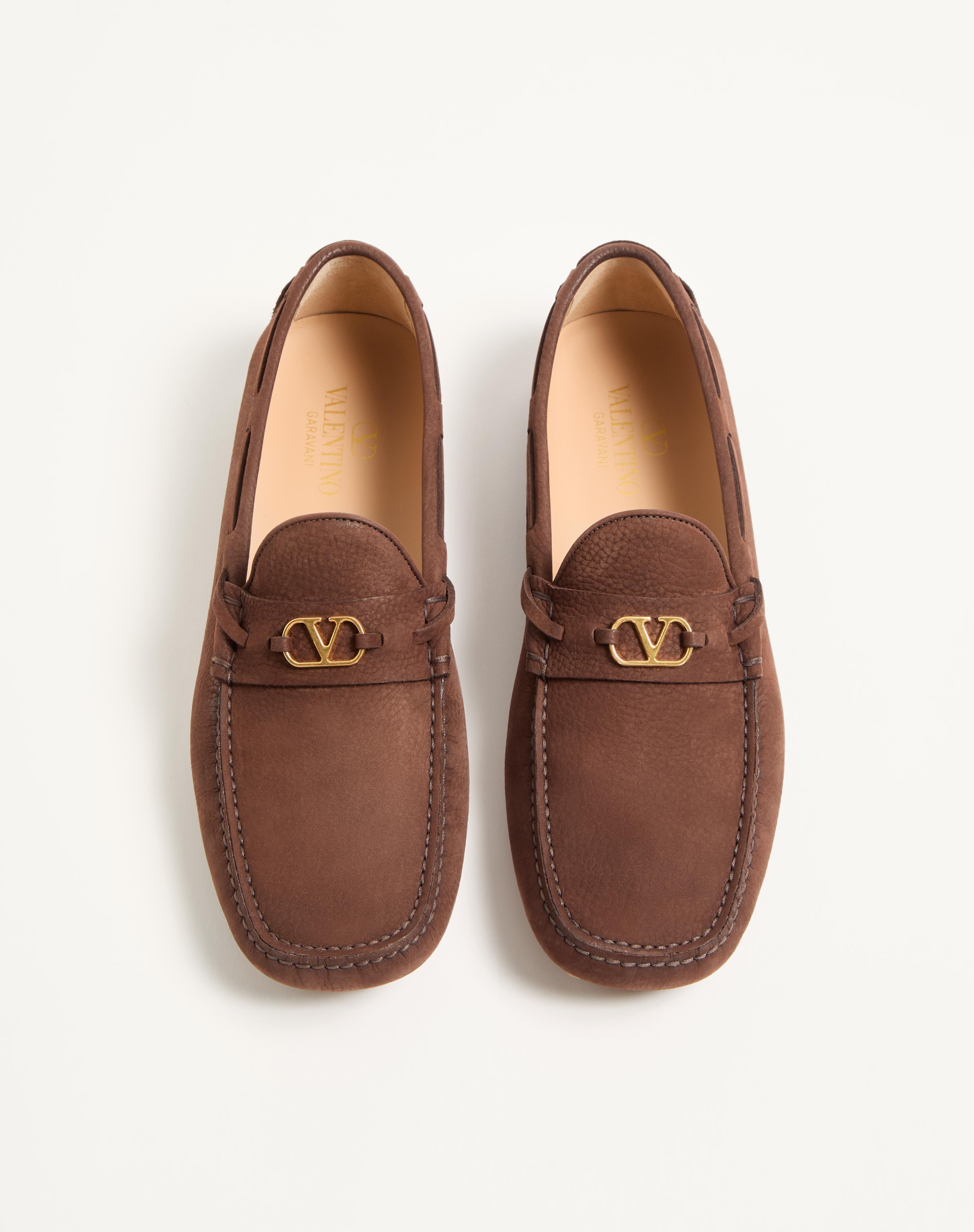 DRIVER FASTAWAY LOAFER IN DEERSKIN SUEDE - 4