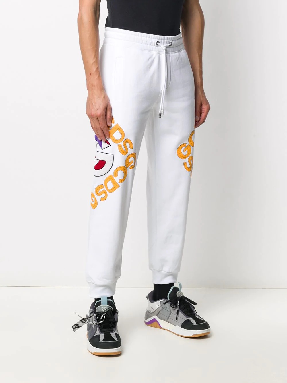 logo-print track pants - 3