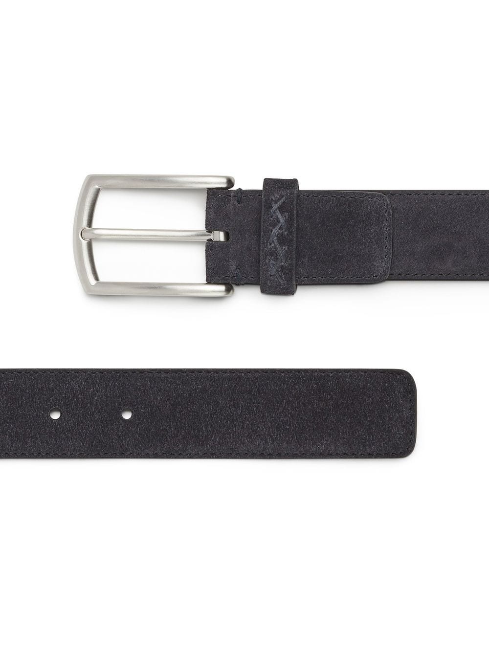 Triple Stitch suede belt - 2
