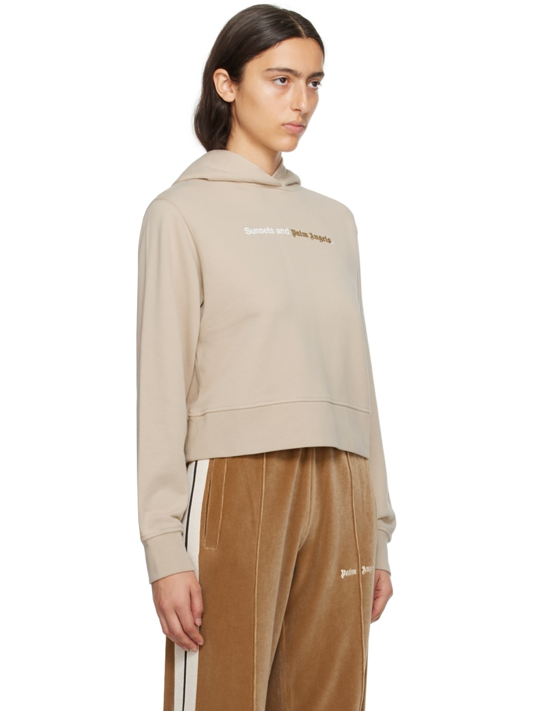 Beige Sunset Hoodie - 2
