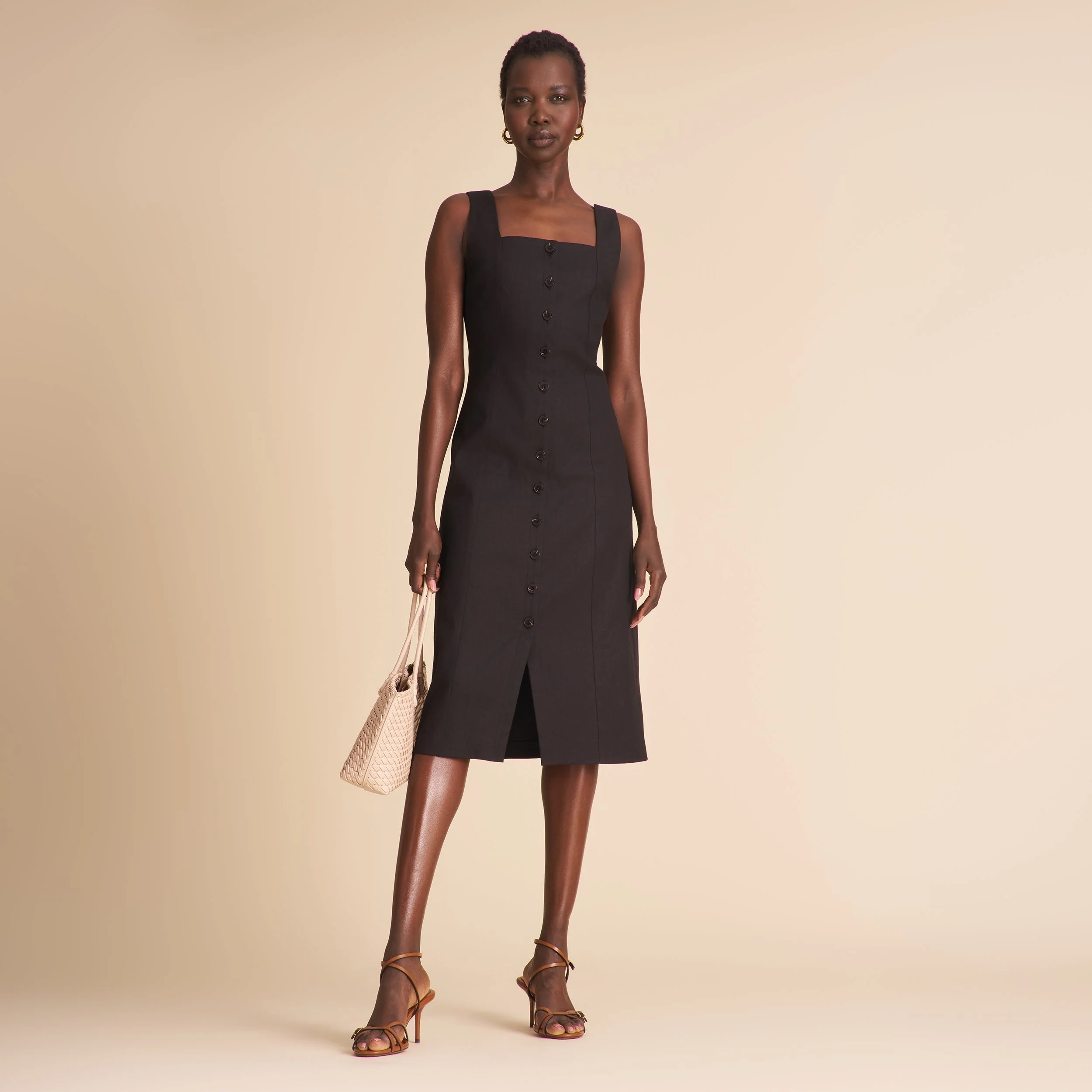 Carla Femme Power Dress - Linen - 1