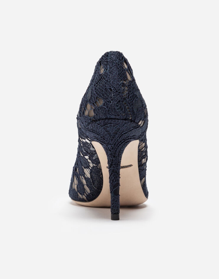 Pump in Taormina lace with crystals - 4