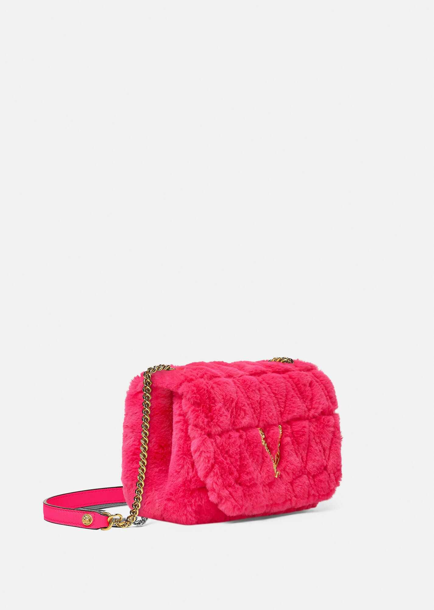 Virtus Faux Fur Evening Bag - 2