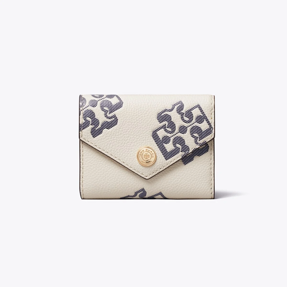 Contrast Embossed Envelope Small Wallet - 1