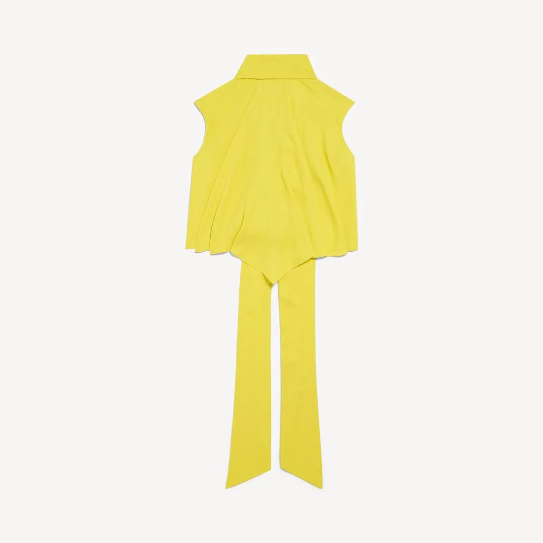 Women's Short Blouse in Yellow - 1