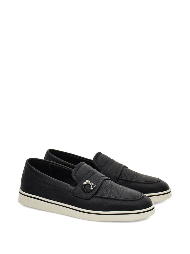 FERRAGAMO Gancini loafers outlook