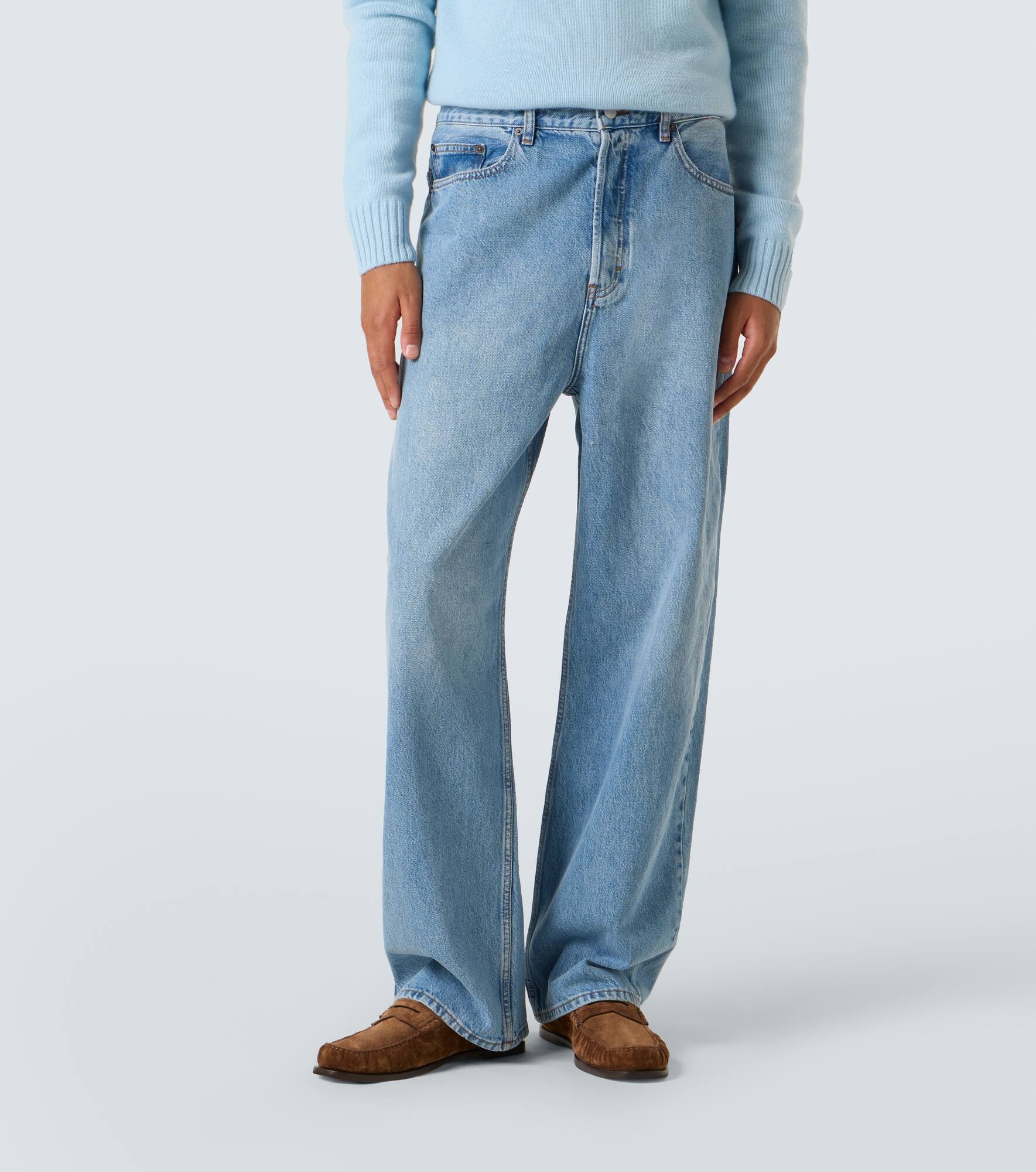 The Baggy high-rise wide-leg jeans - 3