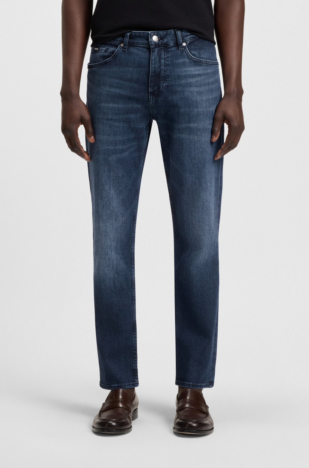 REGULAR-FIT JEANS IN SUPER-SOFT STRETCH DENIM - 2