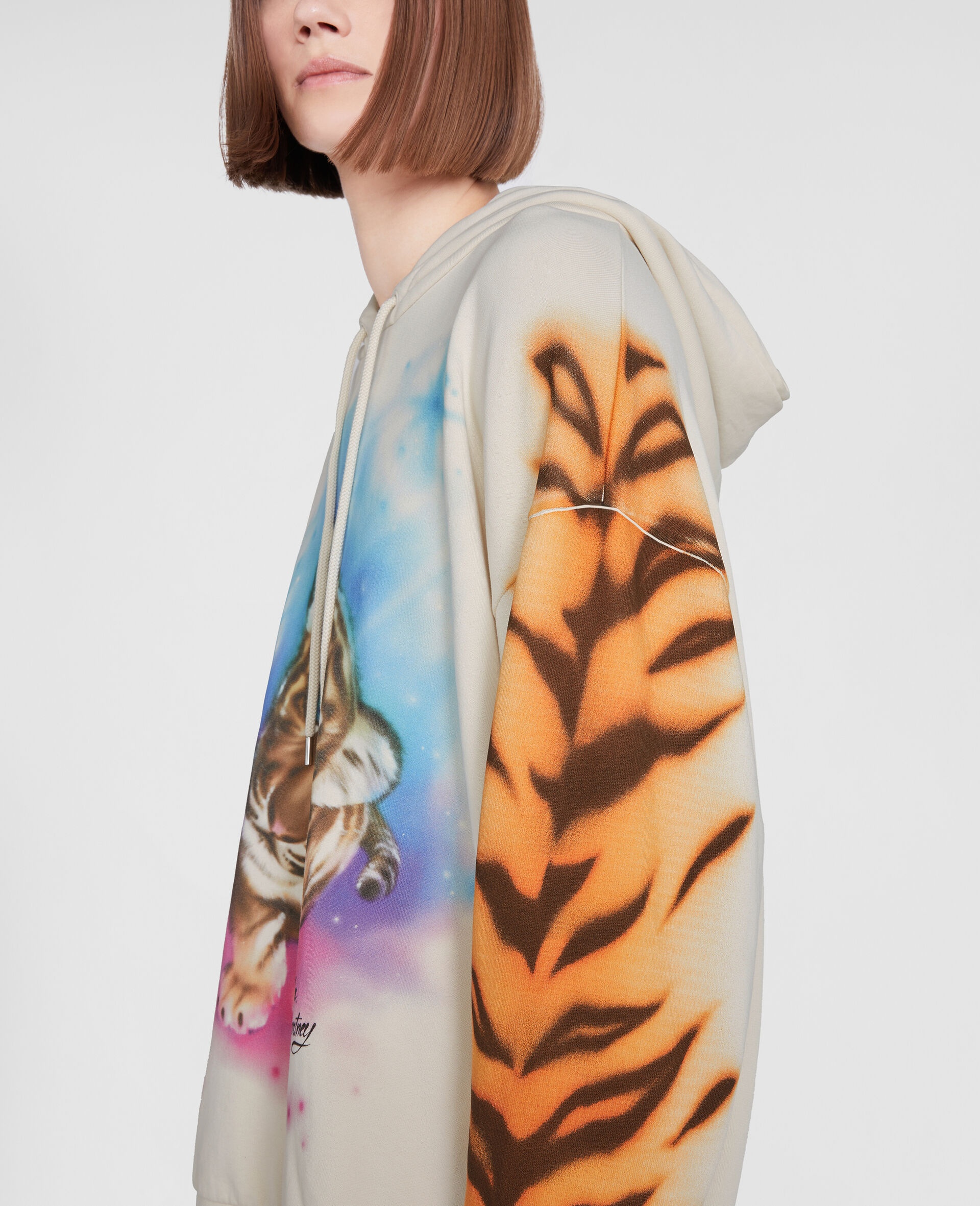 Tiger Print Hoodie - 3