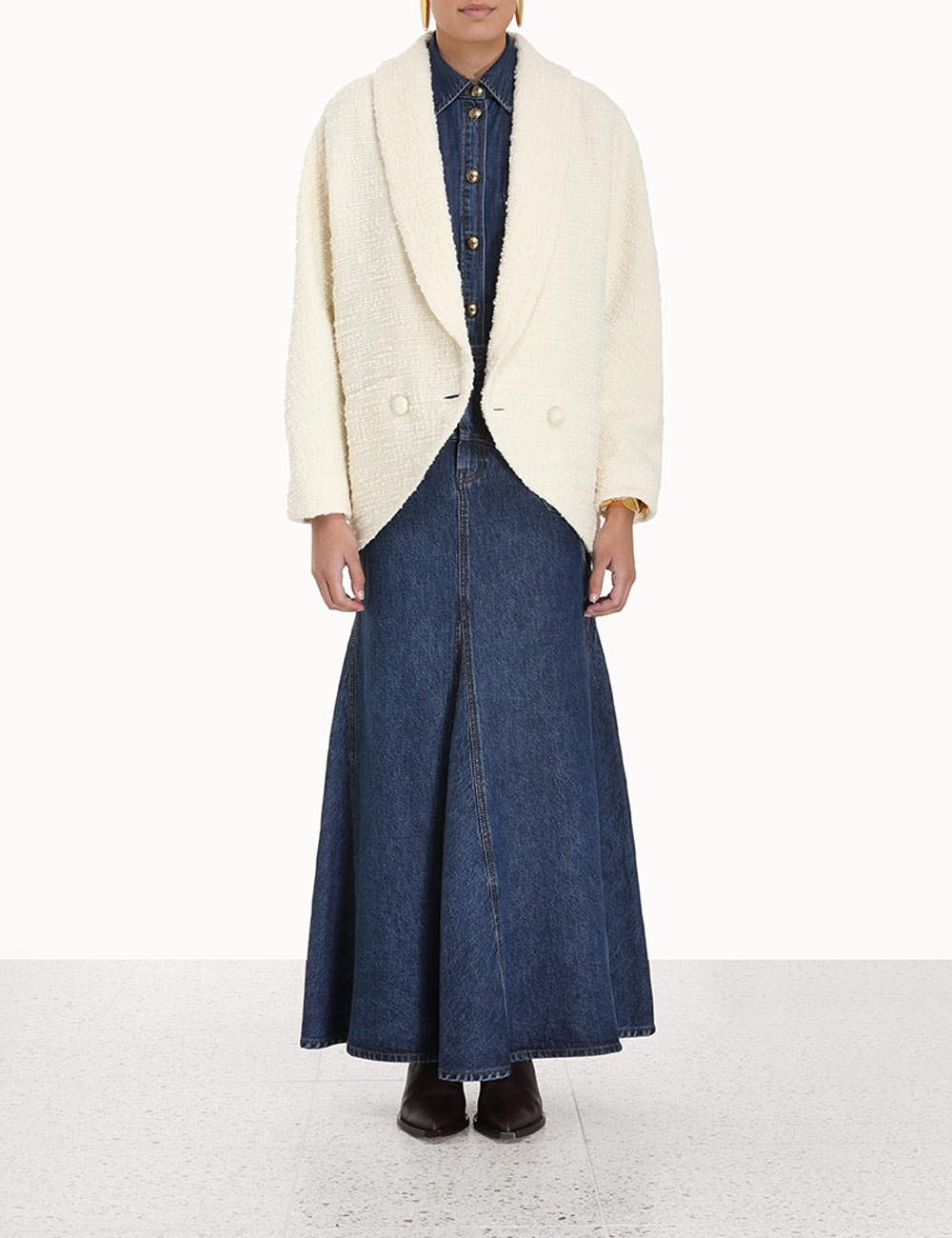 LUMINOSITY OVERSIZED COAT - 2