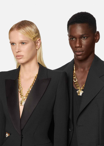 VERSACE Palazzo Dia Crystal Chain Necklace outlook