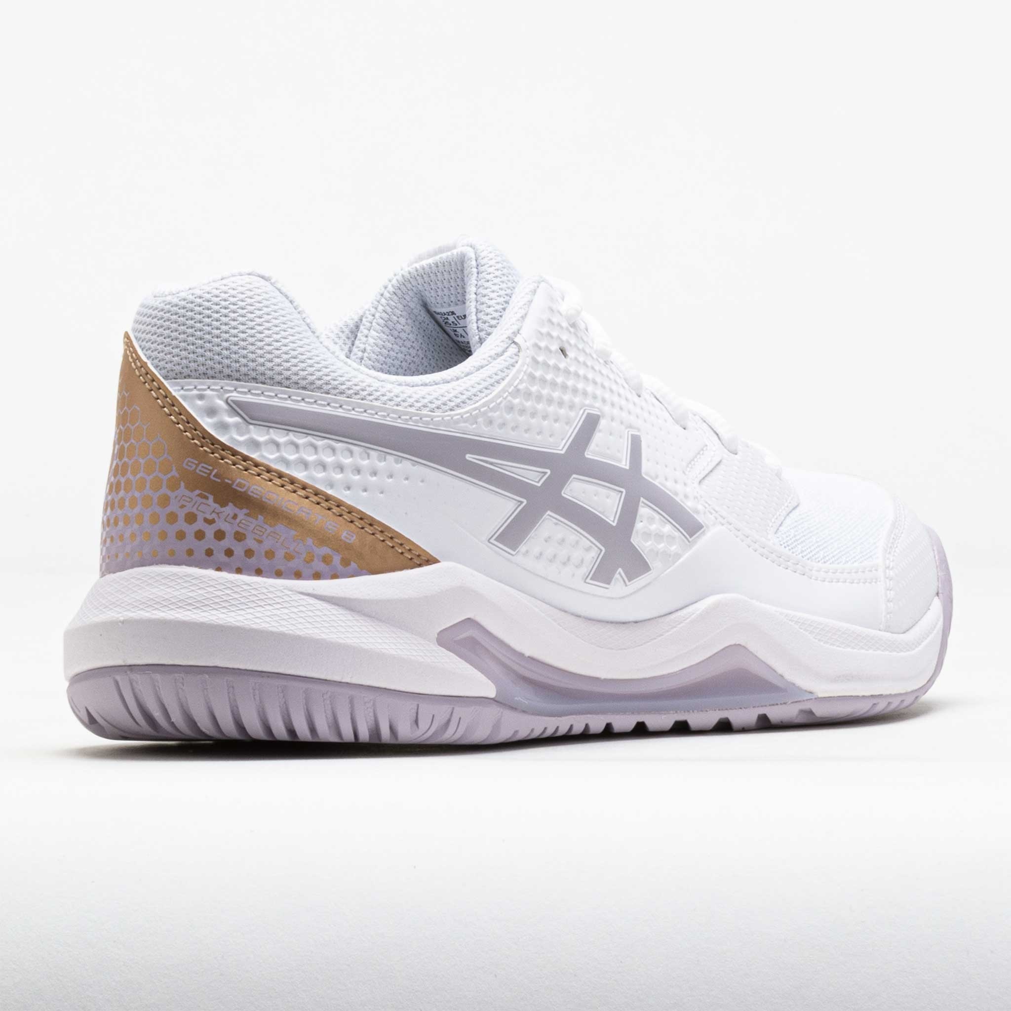 ASICS GEL-Dedicate 8 Women's White/Dusk Violet - 6