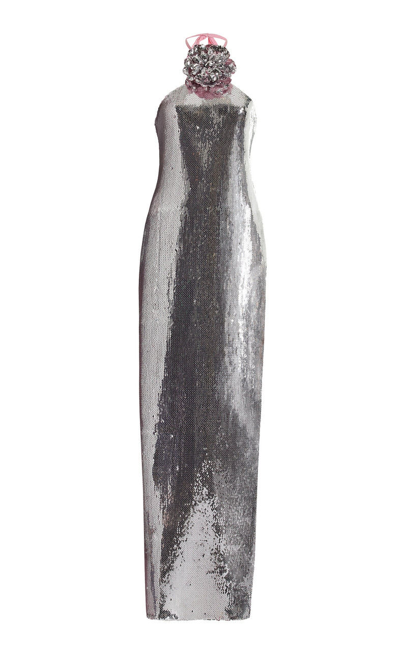 Sequined Gown silver - 1