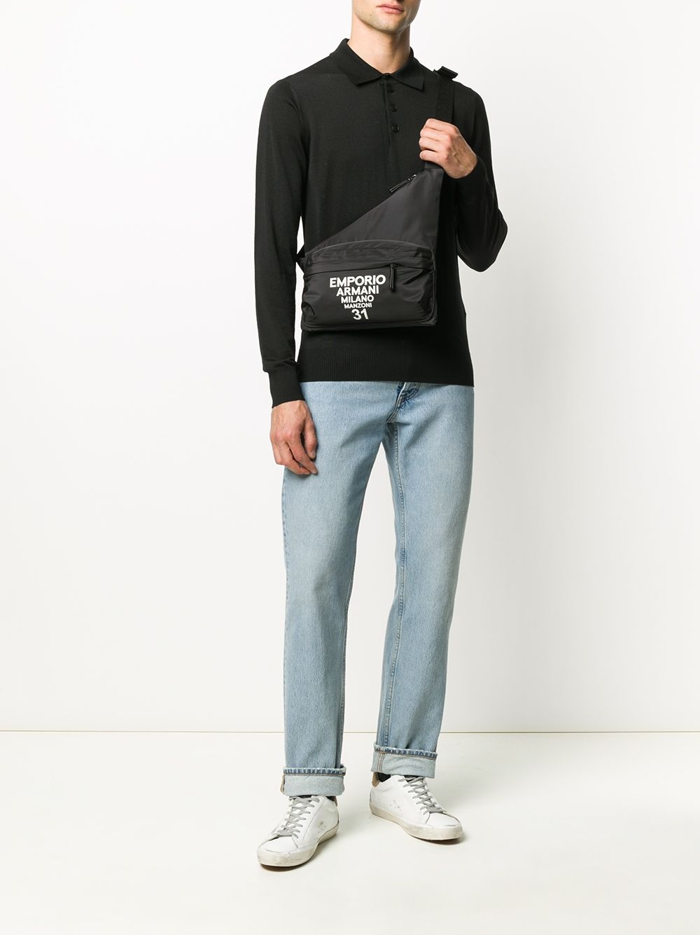 long sleeve polo shirt - 2