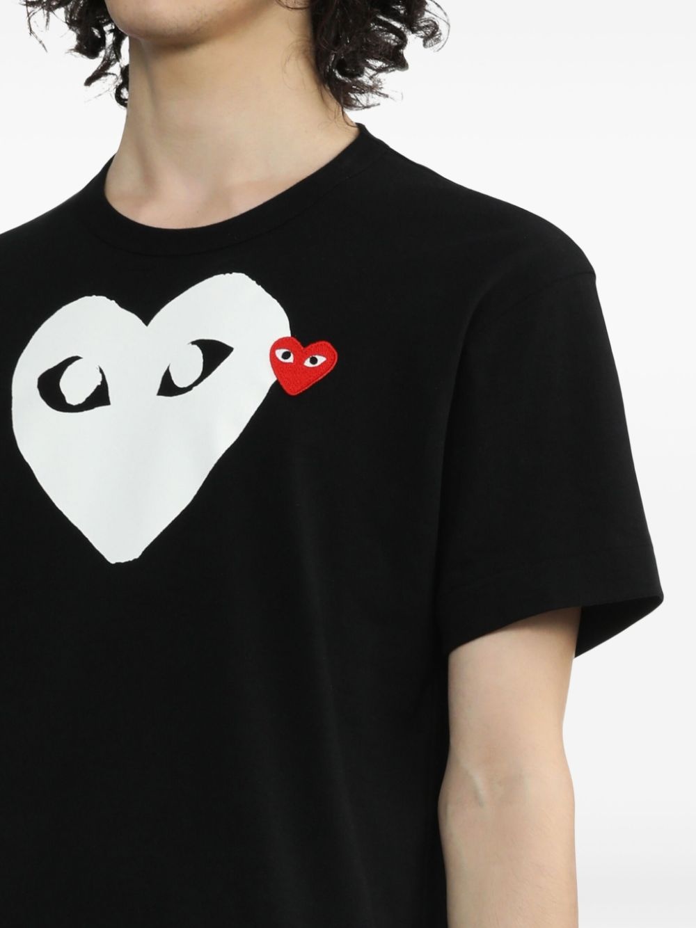 Heart Logo cotton T-shirt - 5