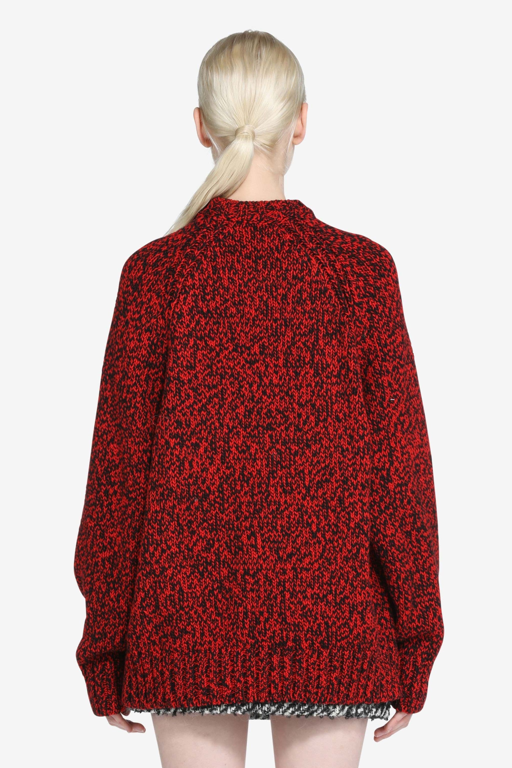 MÉLANGE-KNIT SWEATER - 2