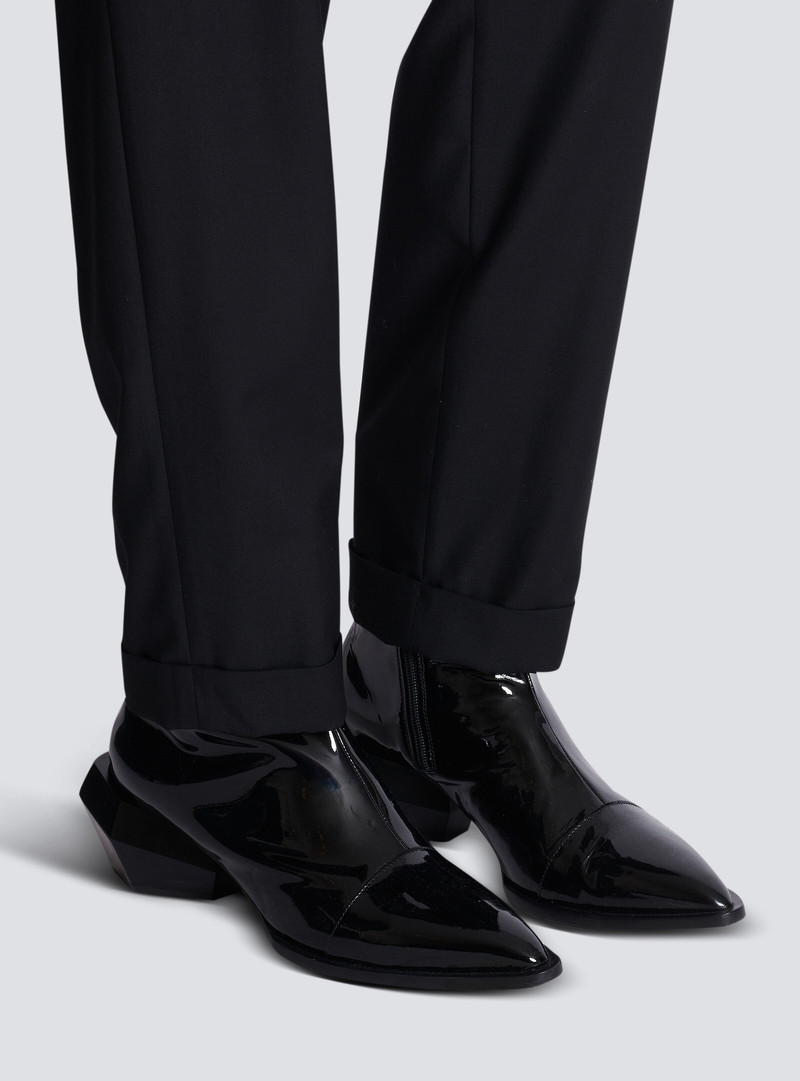 Billy patent leather ankle boots 7