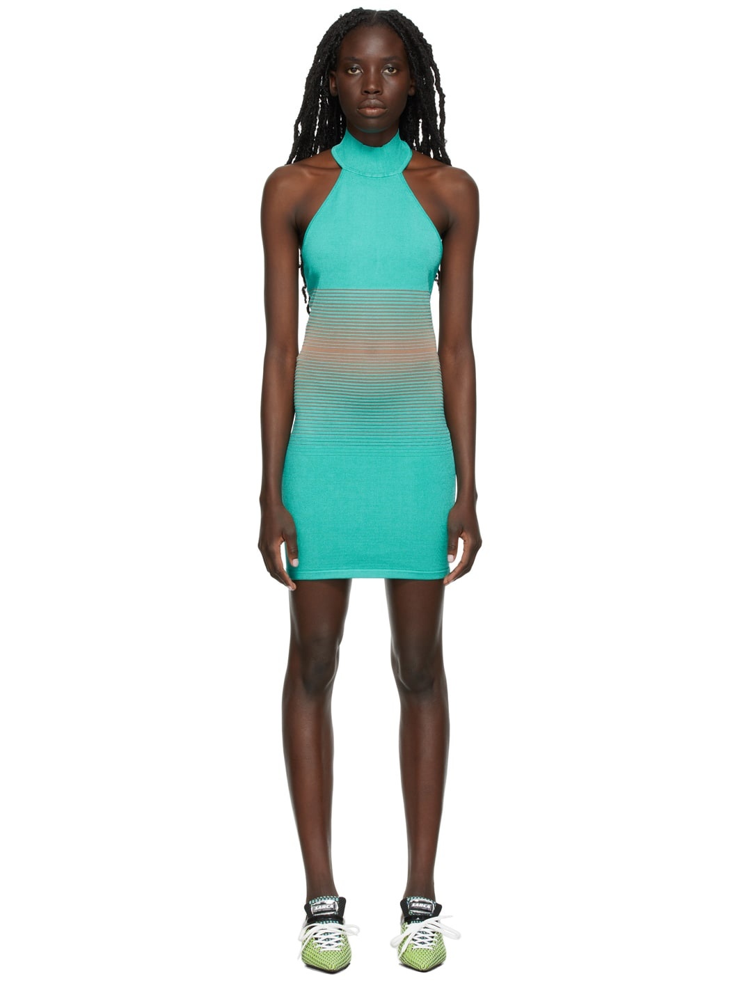 SSENSE Exclusive Acoua Degradé Dress - 1