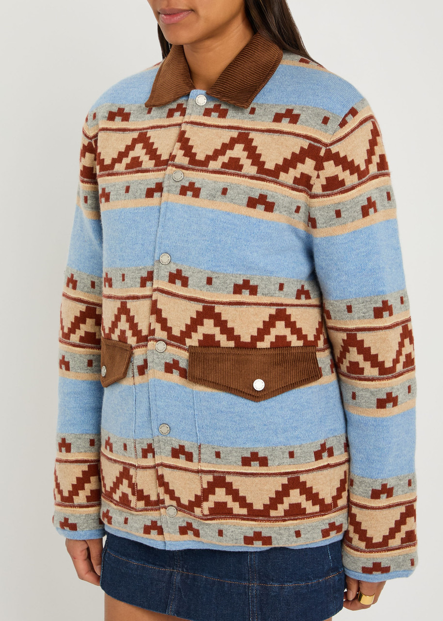 Guest In Residence Western Industry Quilted Wool and Cashmere-blend Jacket - 2