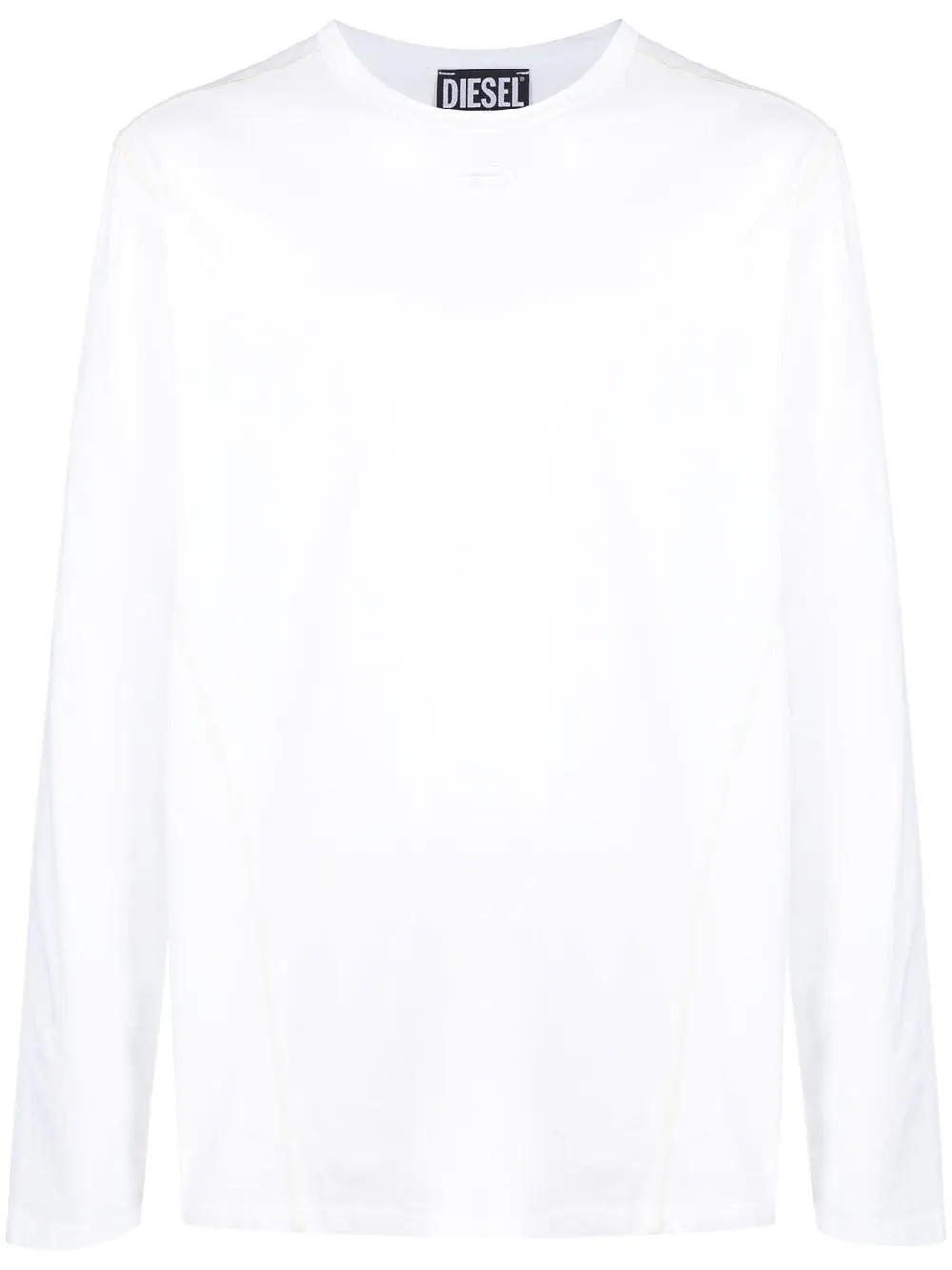 panelled tonal sweatshirt - 1