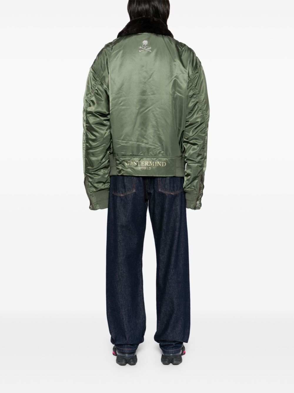 zip-up bomber jacket - 2