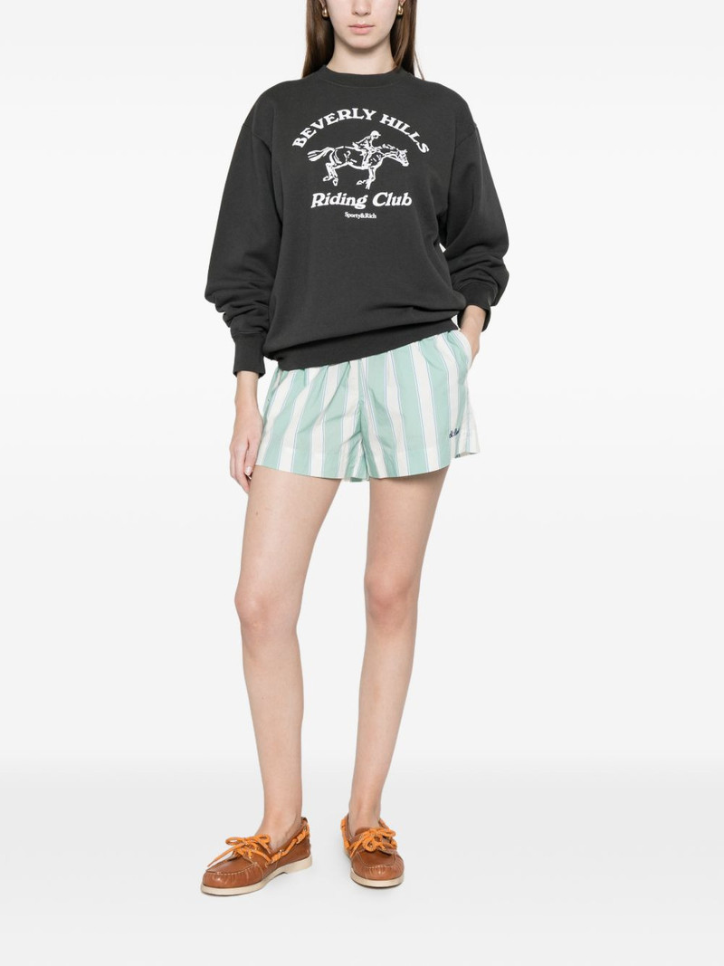 Sporty & Rich horse-print sweatshirt outlook