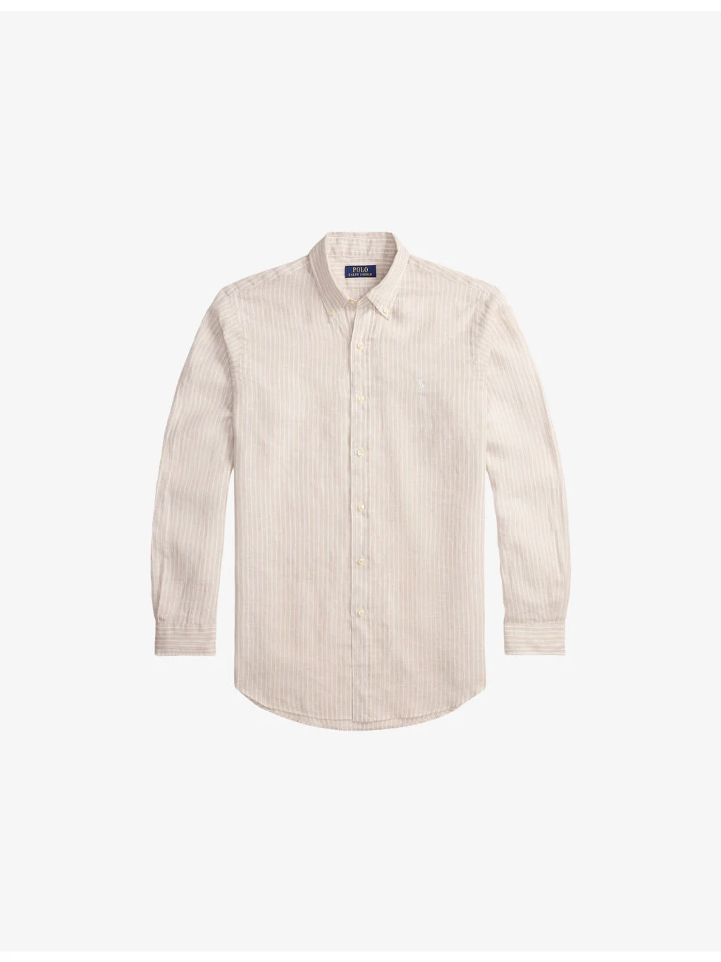 Logo-Embroidered Custom-Fit Linen Shirt - 1