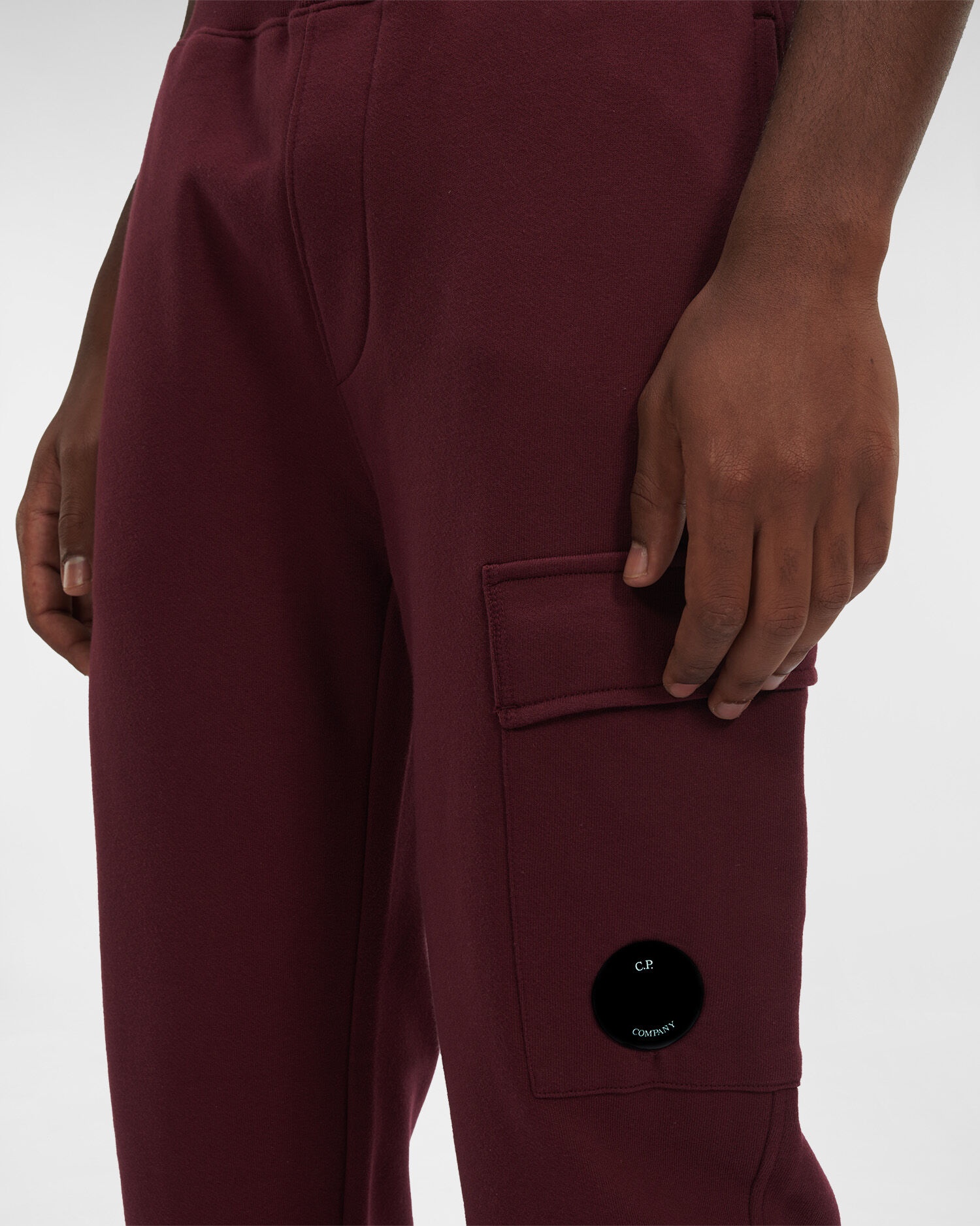 Diagonal Raised Fleece Sweatpants - 7