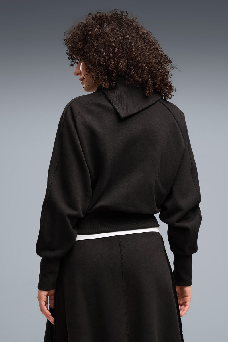 T7 Women's Asymmetrical Zip Sweatshirt 6
