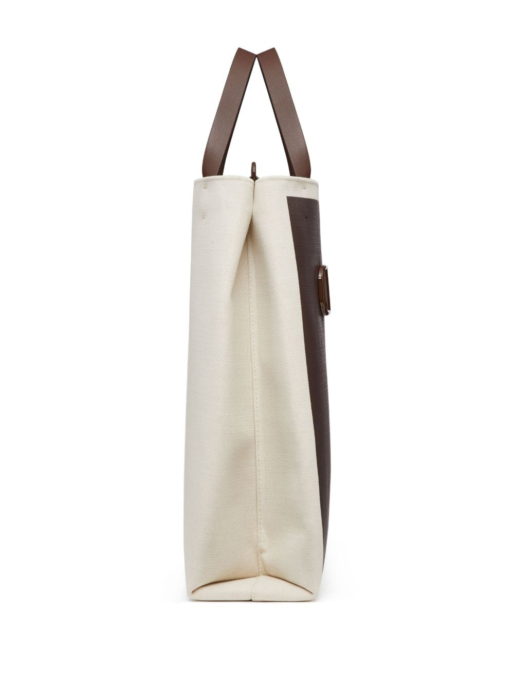 logo-plaque tote bag - 4