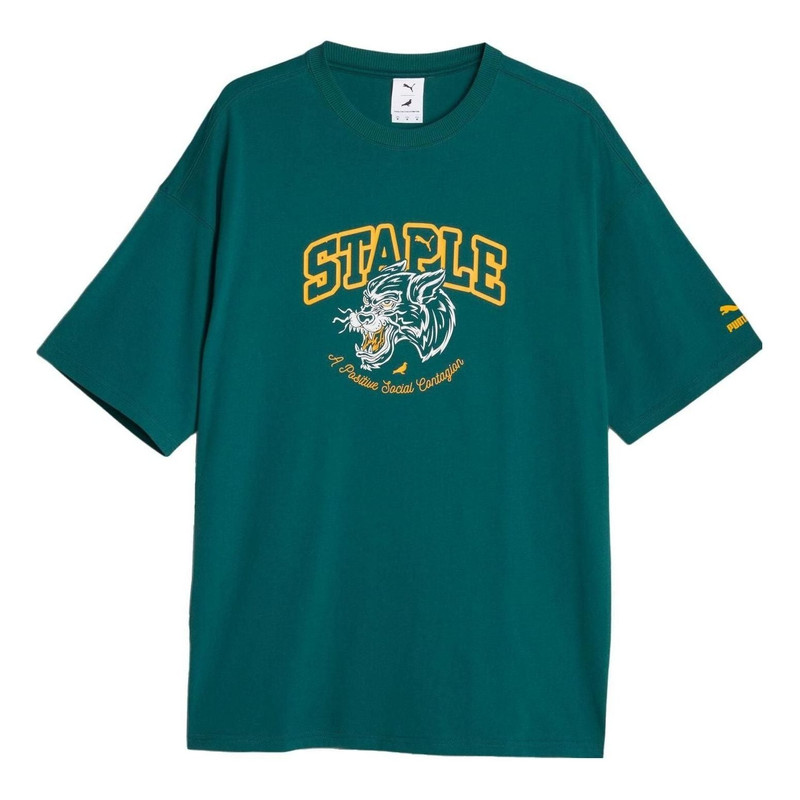 PUMA x STAPLE Graphic Tee 'Green' 622201-43 - 1