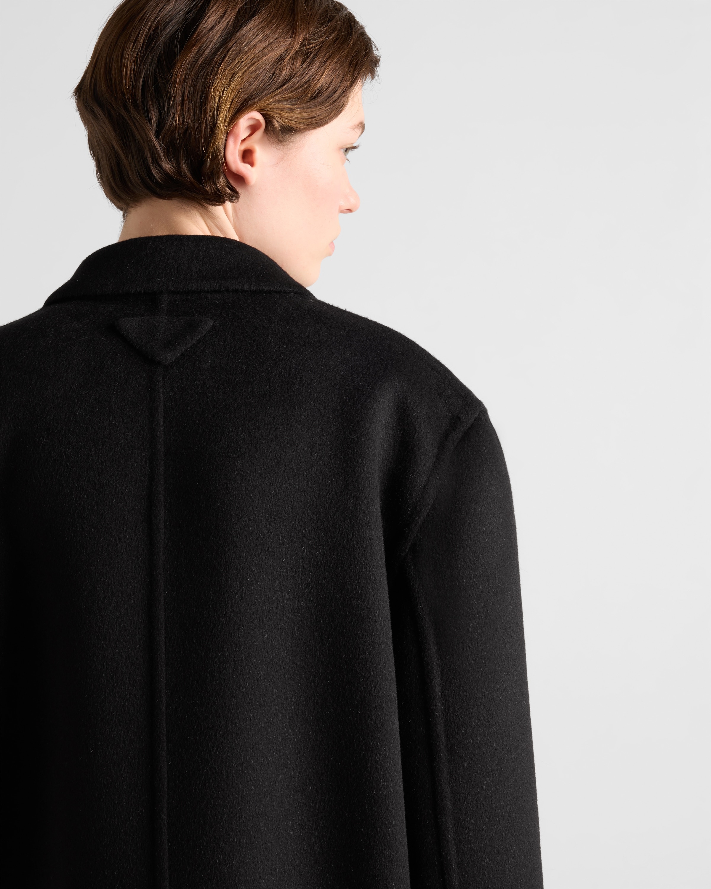 Single-breasted cashgora coat - 3