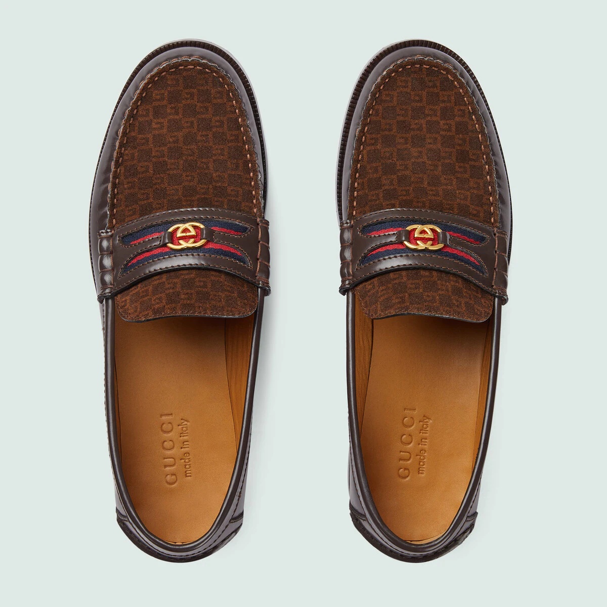 Men's loafer with Interlocking G - 5